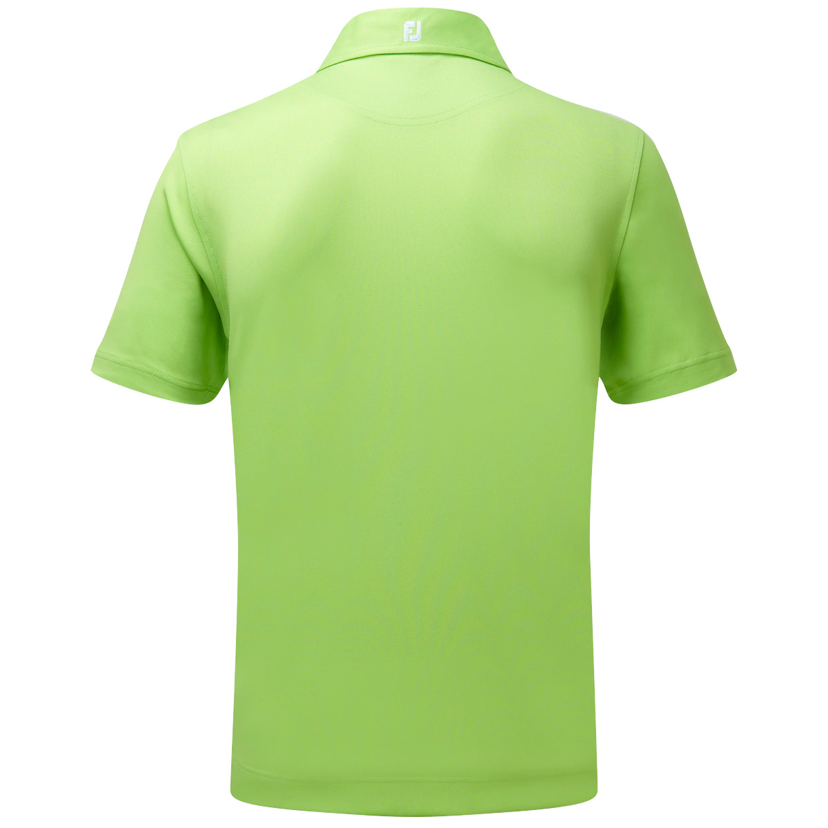 FootJoy Stretch Pique Solid Mens Golf Polo Shirt  - Lime