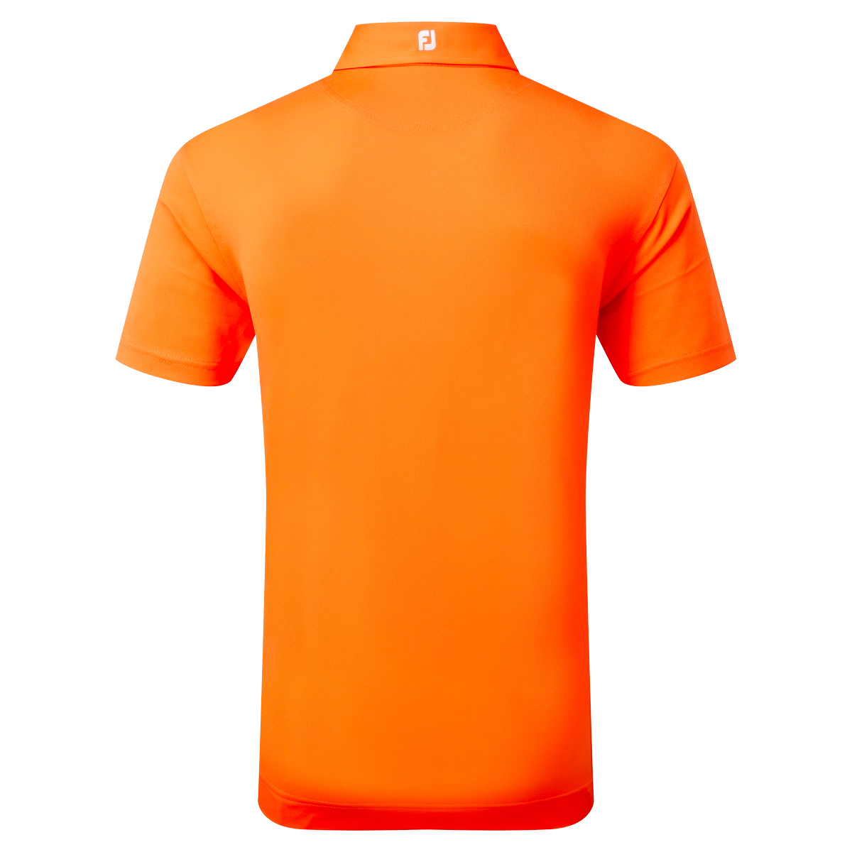 FootJoy Stretch Pique Solid Mens Golf Polo Shirt  - Orange