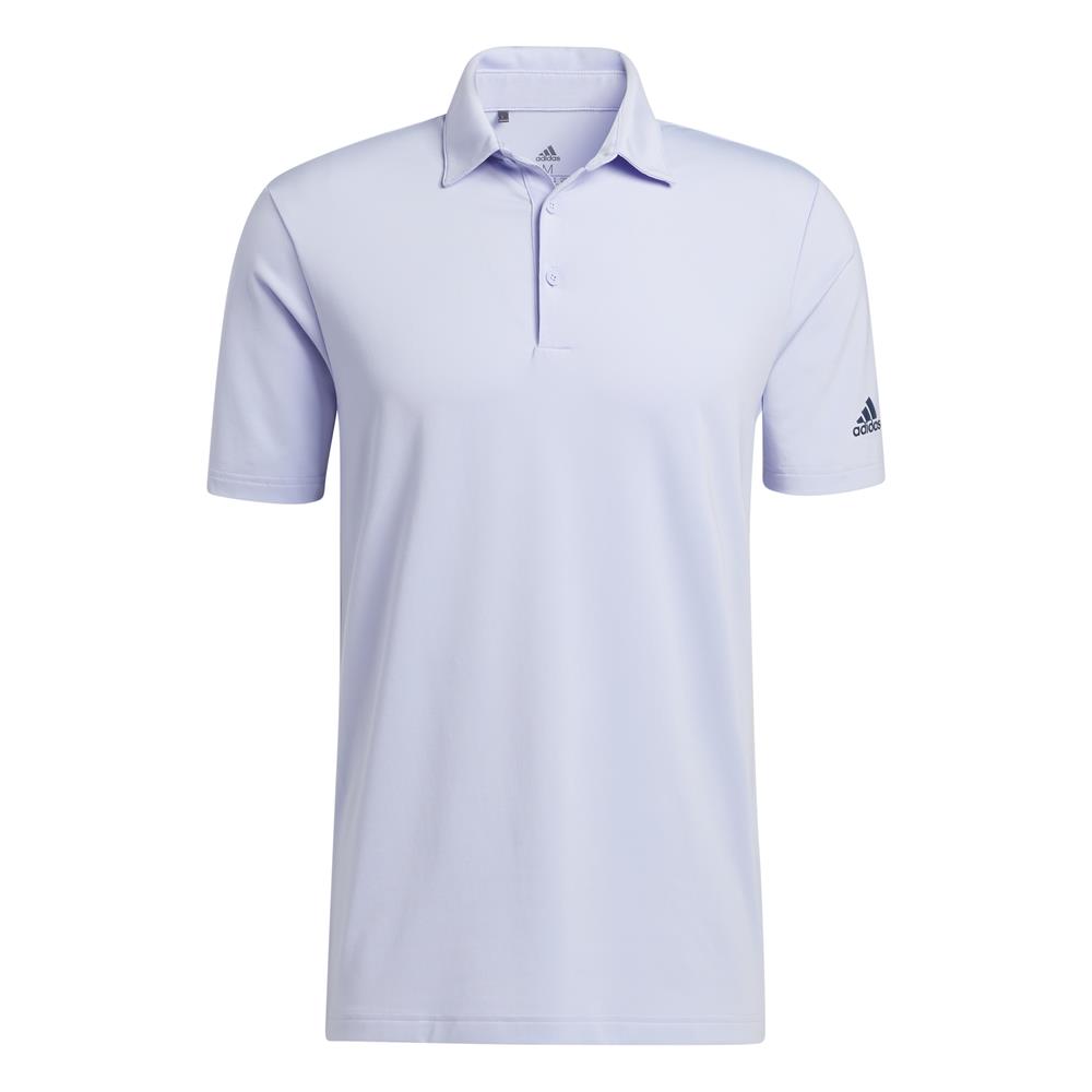 adidas Golf Ultimate365 Solid Mens Polo Shirt  - Violet Tone