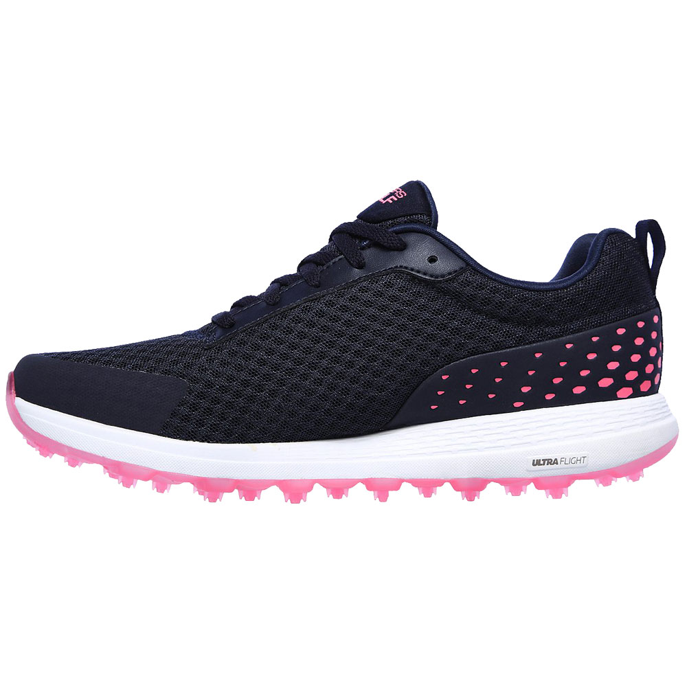 skechers women's drive 4 spikeless waterproof golf shoe