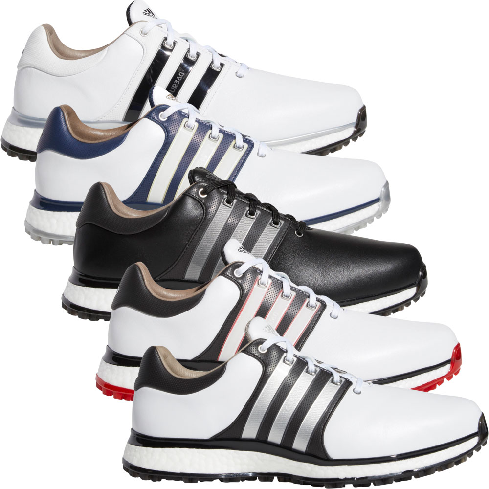 adidas Tour 360 XT-SL Waterproof Spikeless Mens Golf Shoes - Wide Fit 