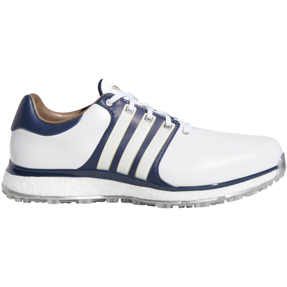 adidas Tour 360 XT-SL Waterproof Spikeless Mens Golf Shoes - Wide Fit  - White/Collegiate Navy