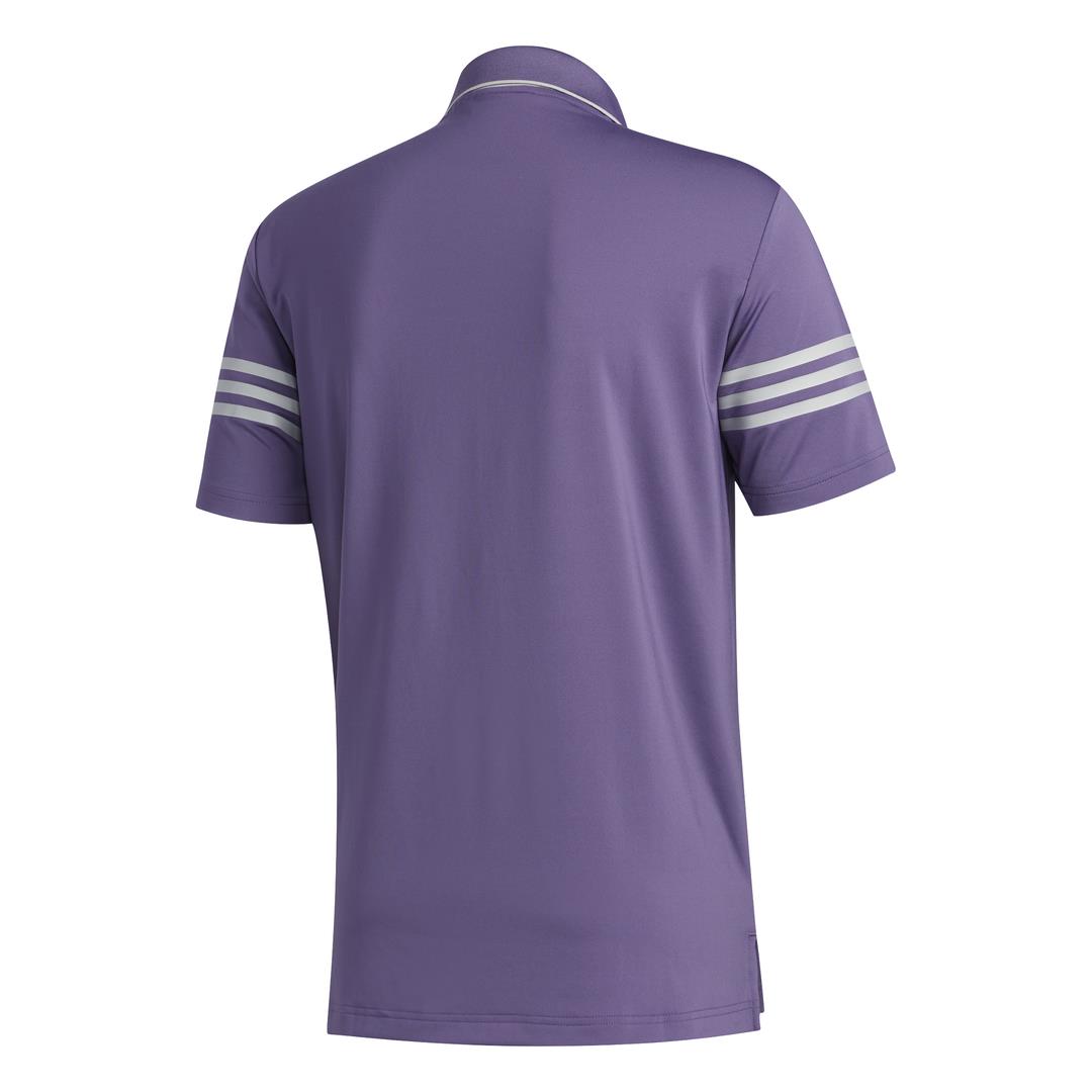 adidas purple golf shirt