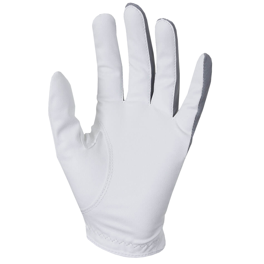 Under Armour UA Medal Mens Golf Glove Left Hand  - White/Steel