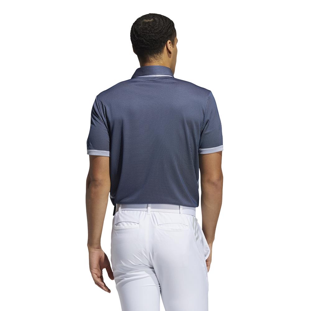 adidas Golf Equipment Two Tone Mesh Mens Polo Shirt 