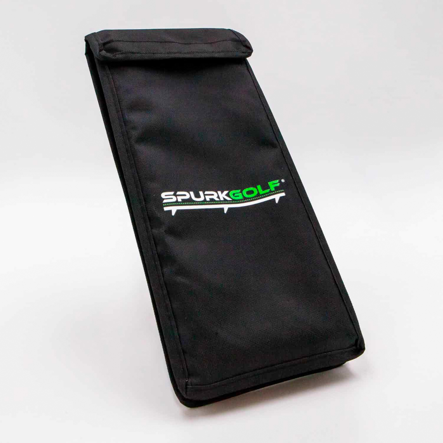 Spurk Golf Strike Mat - Long Pile Grass + Carry Storage Bag 