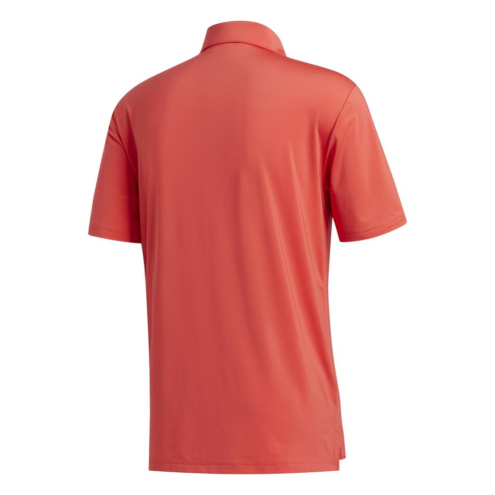 adidas Golf Ultimate 2.0 Solid Mens Polo Shirt  - Real Coral