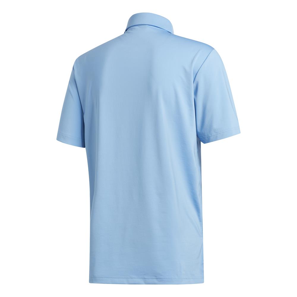 adidas Golf Ultimate 2.0 Solid Mens Polo Shirt  - Light Blue