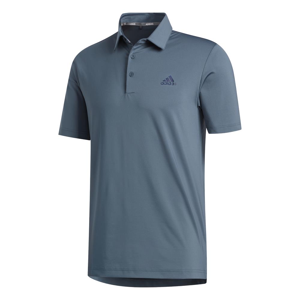 adidas Golf Ultimate 2.0 Solid Mens Polo Shirt  - Legacy Blue
