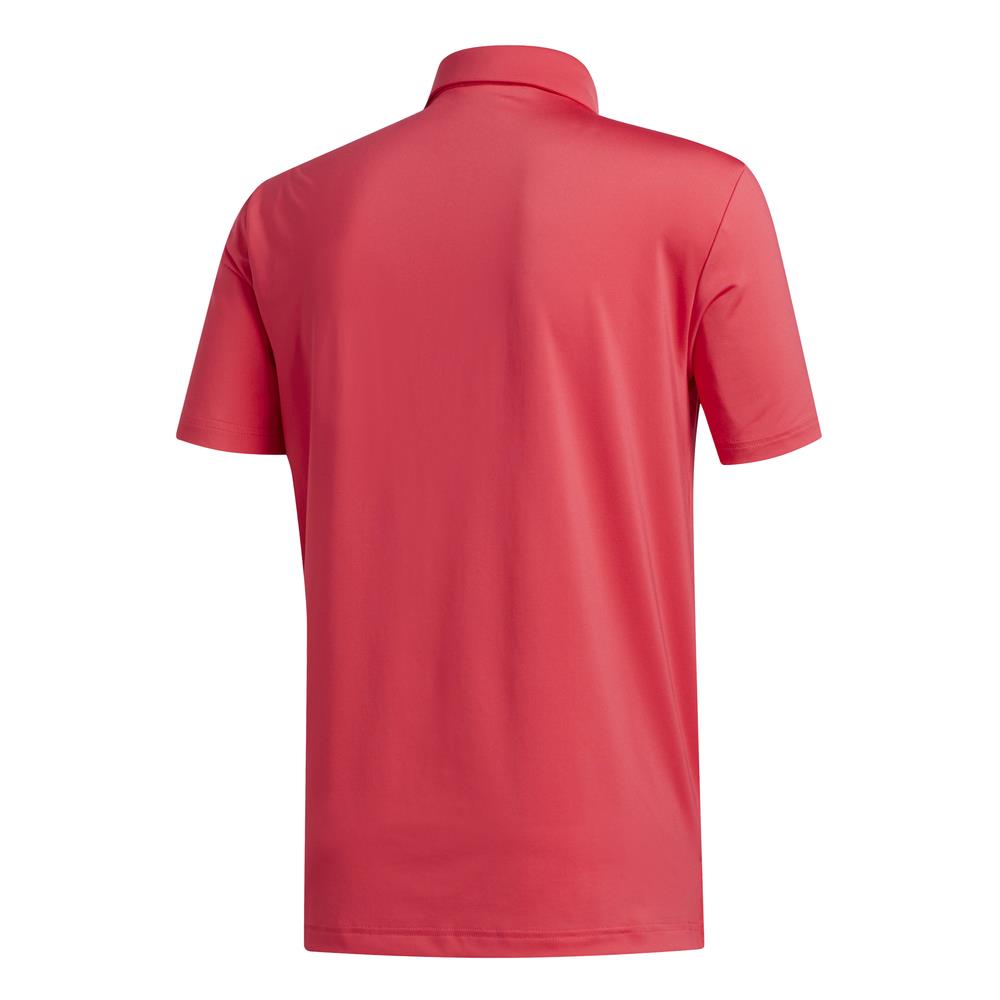 adidas Golf Ultimate 2.0 Solid Mens Polo Shirt  - Power Pink