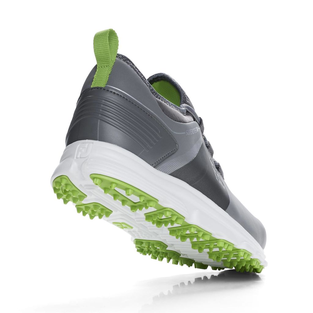 FootJoy Superlites XP Waterproof Spikeless Mens Golf Shoes  - Grey/Lime