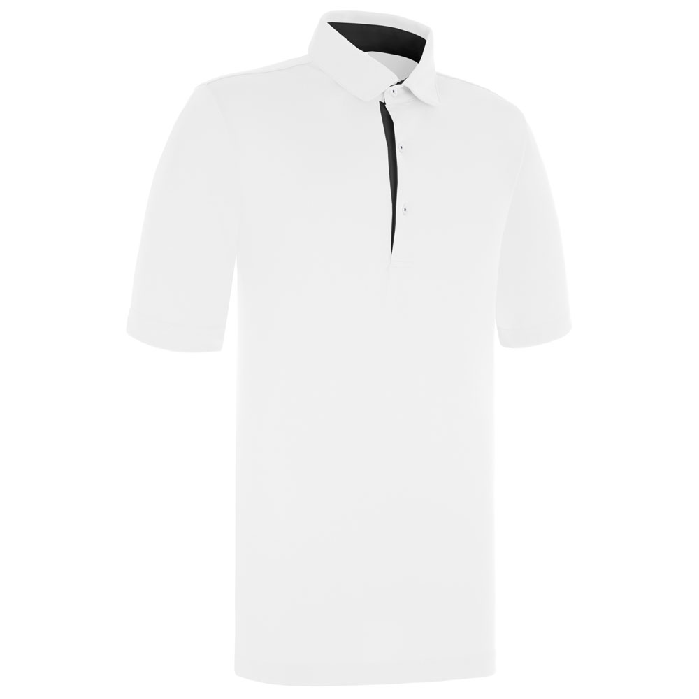 ProQuip Golf Mens Pro Tech Peached Polo Shirt  - White