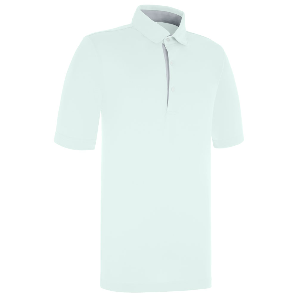 ProQuip Golf Mens Pro Tech Peached Polo Shirt  - Aqua Water