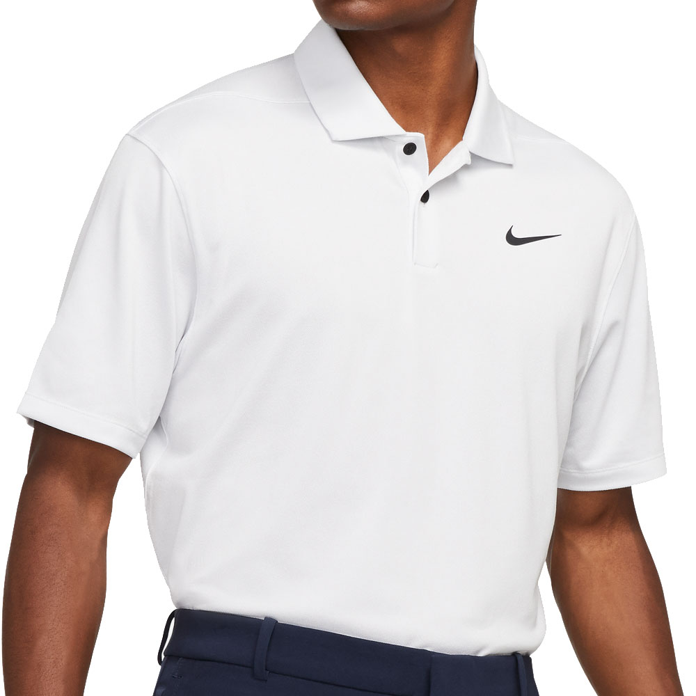 Nike Golf Dry Vapor Textured Polo Shirt  - White