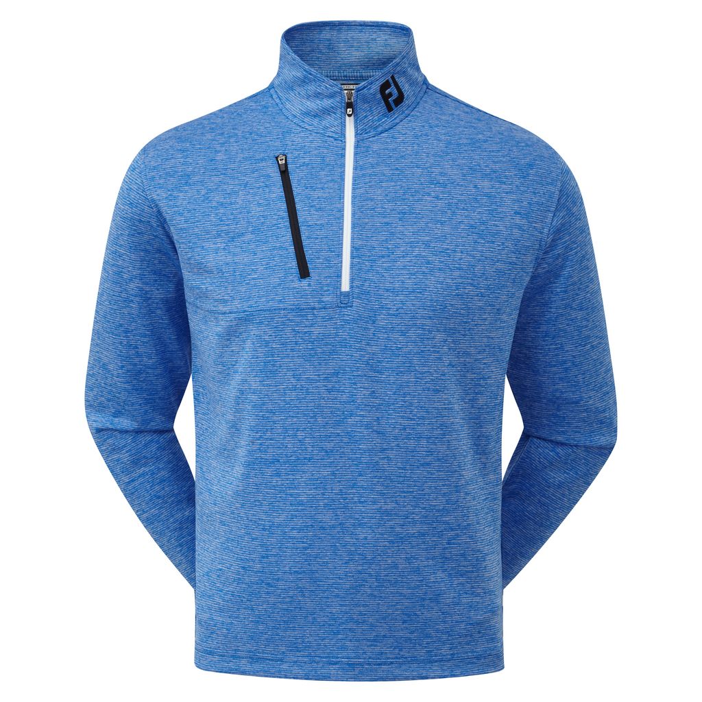 FootJoy Golf Heather Pinstripe Chillout 1/4 Zip Mens Sweater - Athletic ...