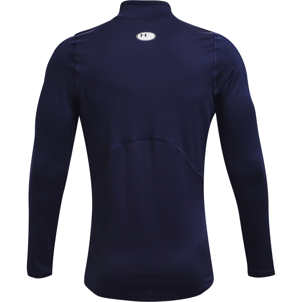 Under Armour Mens ColdGear Armour Fitted Mock Base Layer  - Midnight Navy