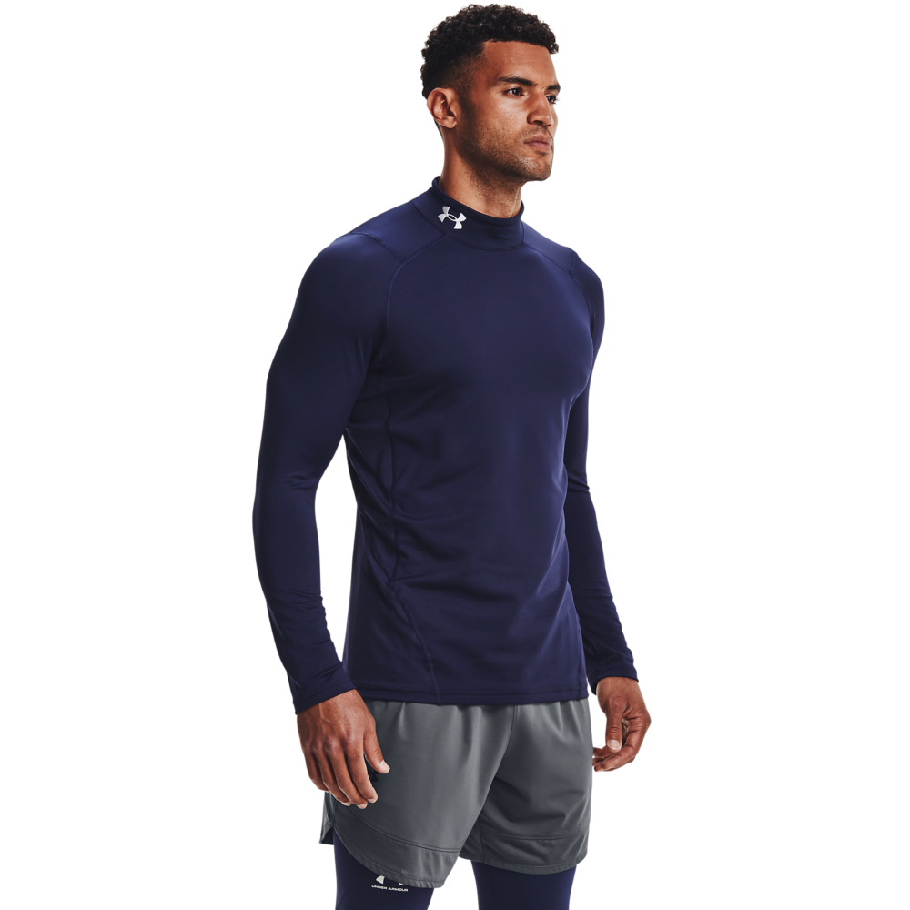 Under Armour Mens ColdGear Armour Fitted Mock Base Layer 