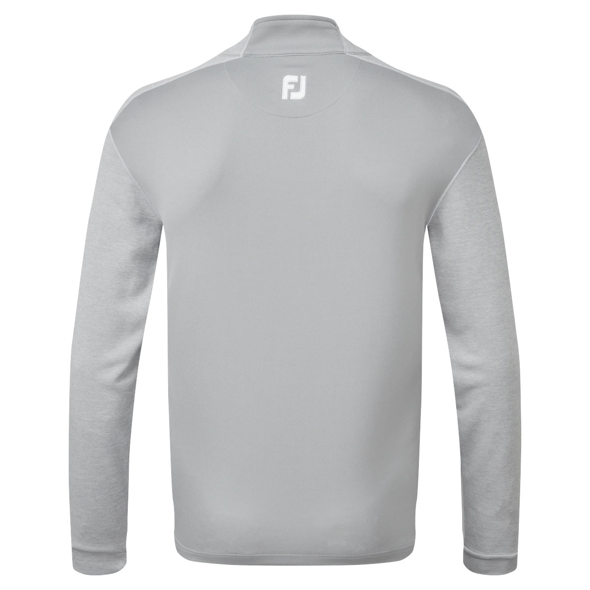 FootJoy Tonal Heather Chill-Out Mens Golf Pullover  - Grey
