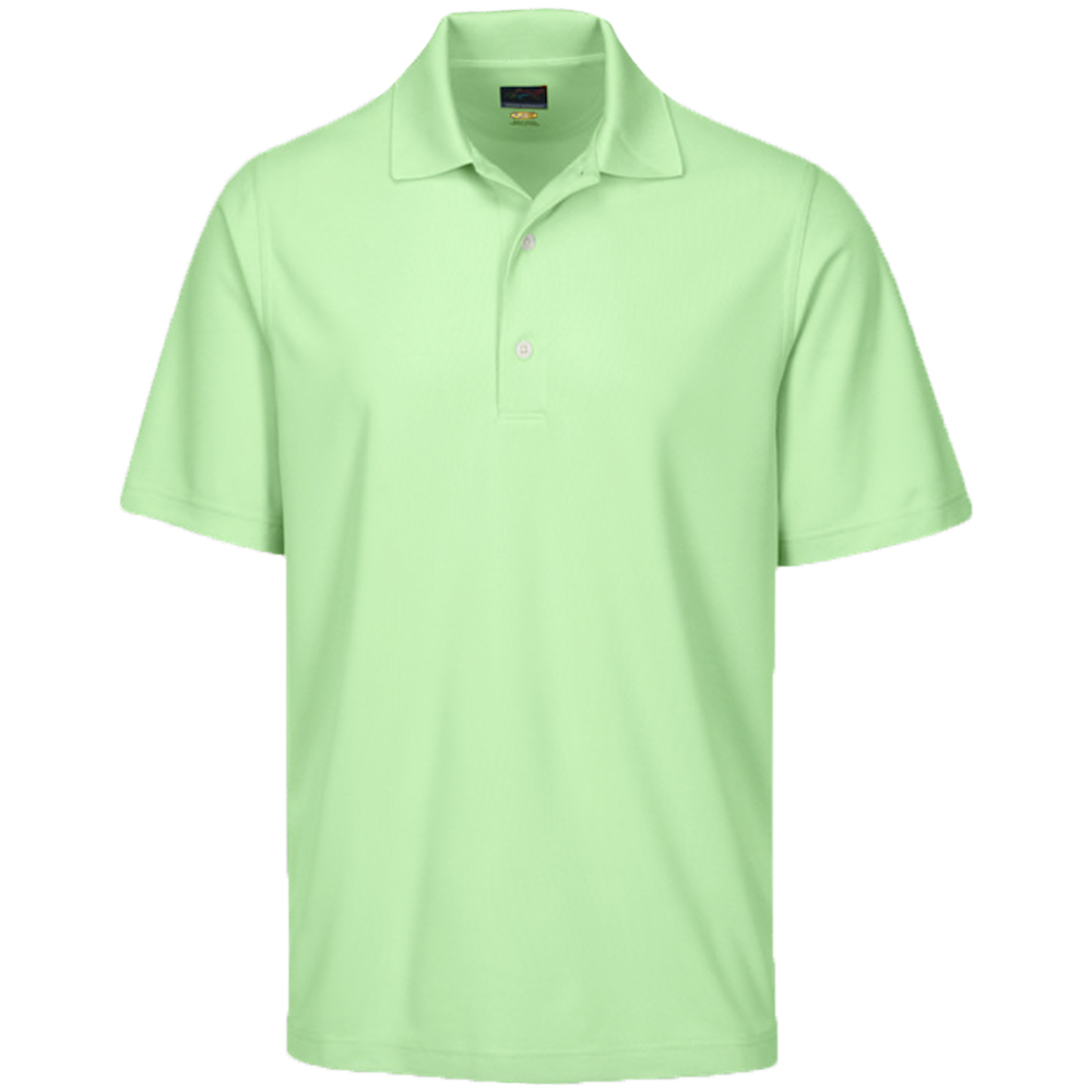 Greg Norman Golf Micro Pique Mens Polo Shirt  - Key Lime