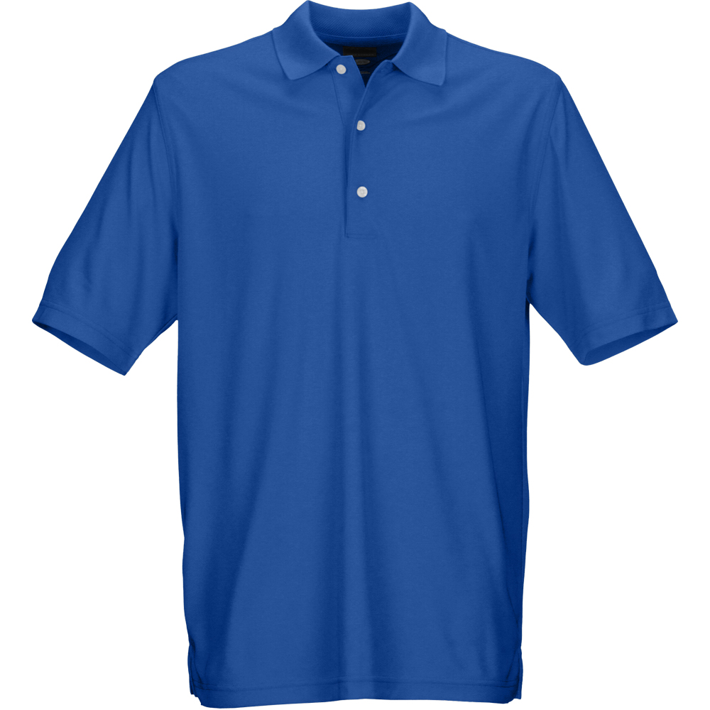 Greg Norman Golf Micro Pique Mens Polo Shirt  - Maritime