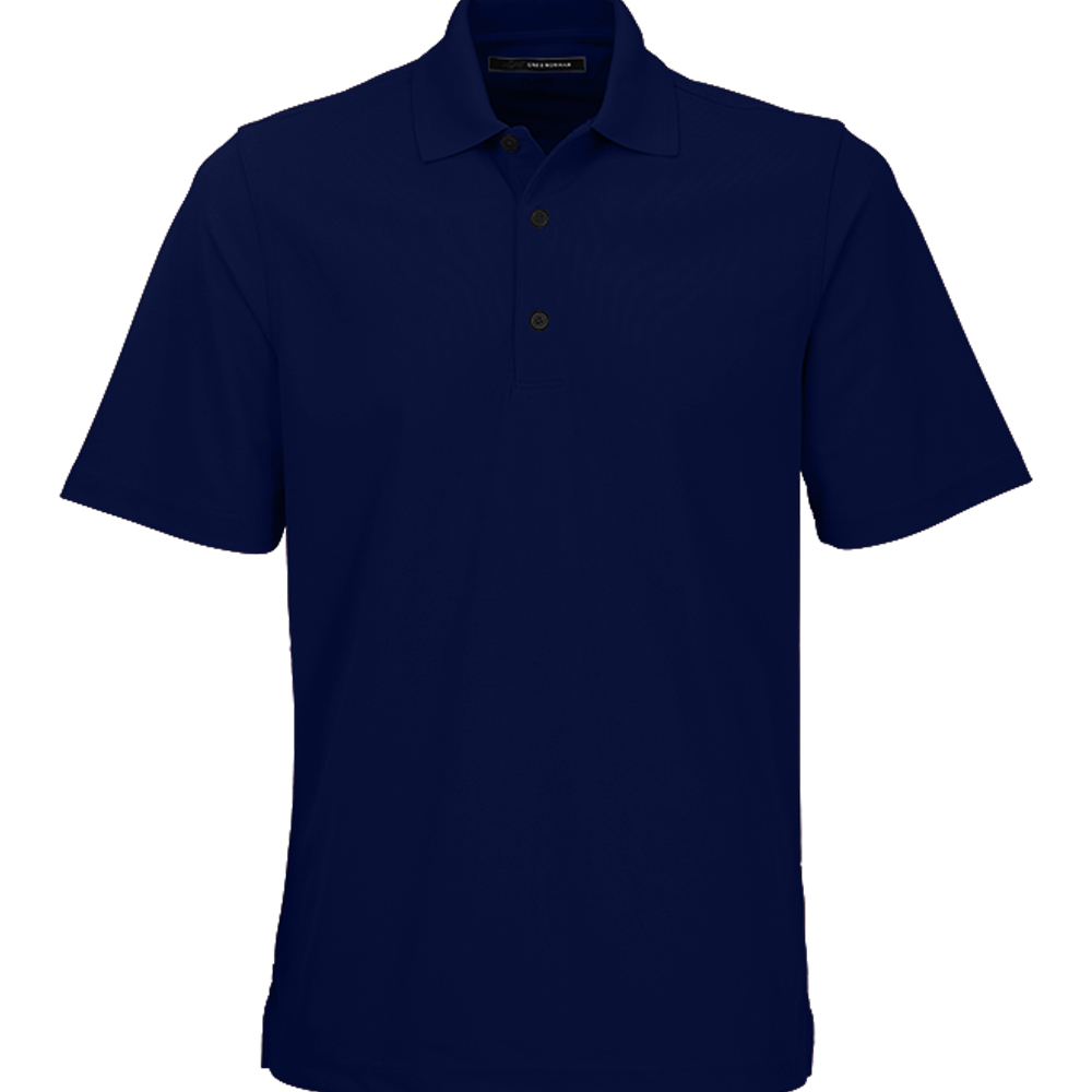 Greg Norman Golf Micro Pique Mens Polo Shirt  - Navy
