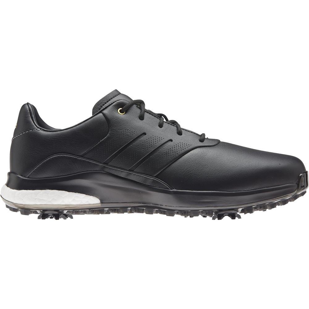 adidas Performance Classic Mens Spiked Golf Shoes  - Core Black/Gold Metallic