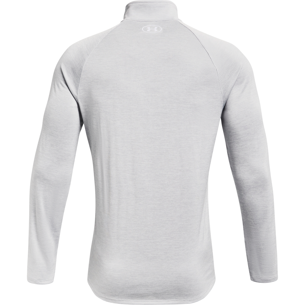 Under Armour Tech 2.0 1/2 Zip Sports Top  - Halo Grey/White