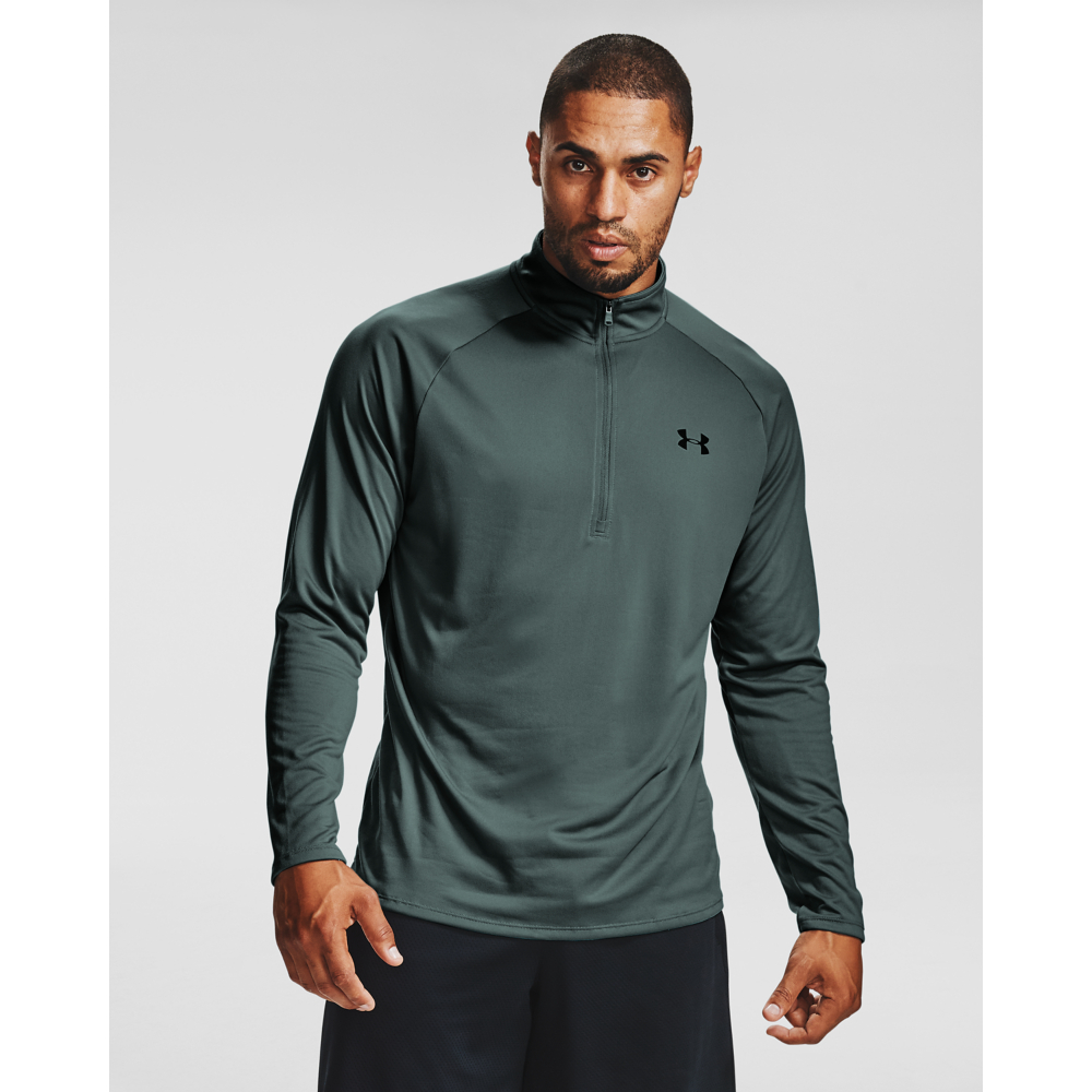 Under Armour Mens UA Tech 2.0 1/2 Zip Breathable Sweater Sports Top ...