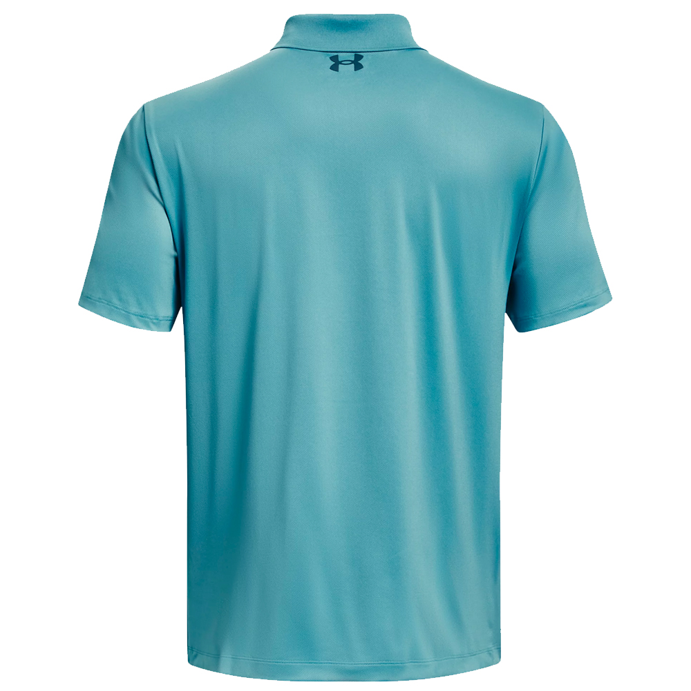 Under Armour Mens UA Performance 3.0 Polo Shirt  - Still Water/Static Blue