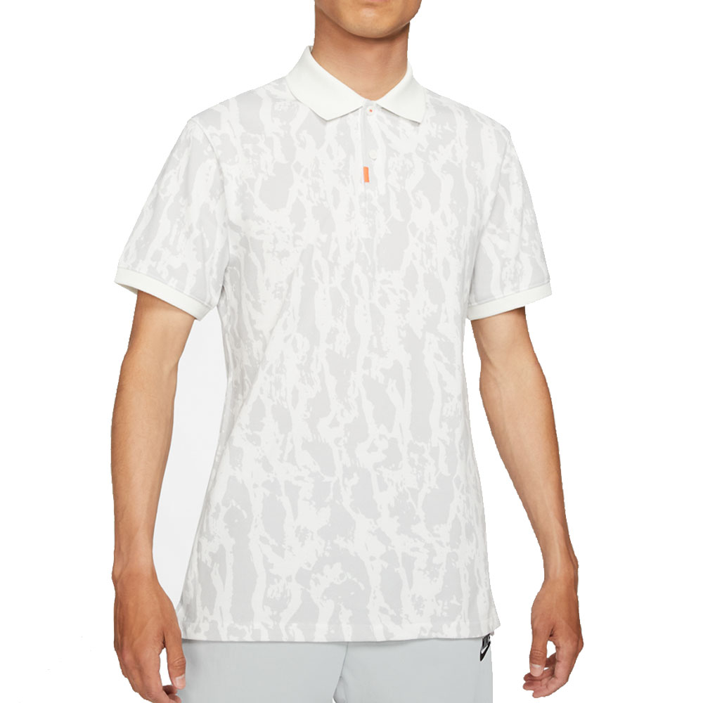 The Nike Polo Mens Golf Shirt  - Summit White