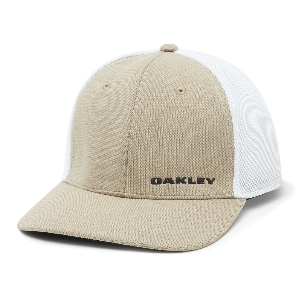 Oakley Silicon Bark Trucker 4.0 Fitted Mens Cap   - Rye