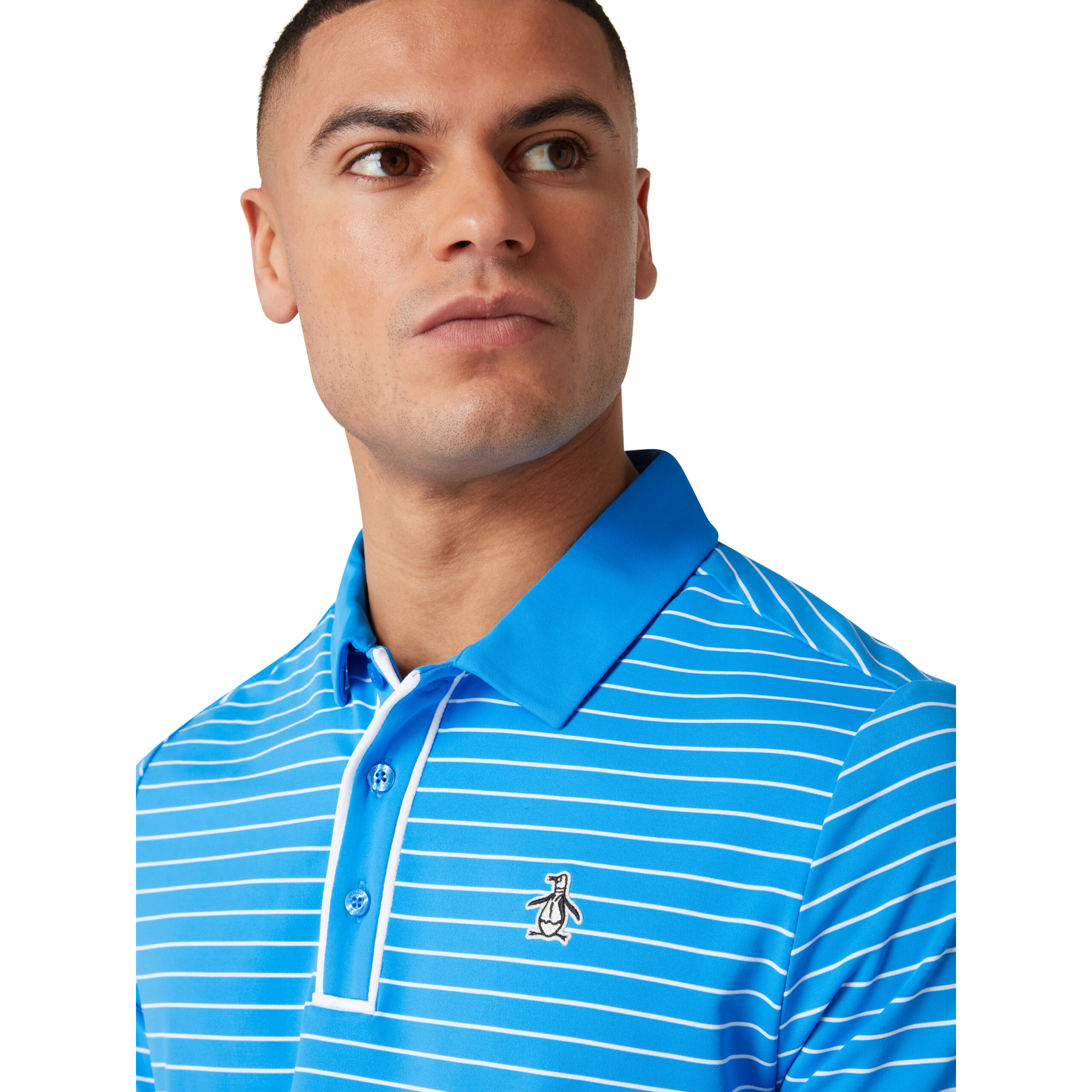 Original Penguin Heritage Stripe Mens Golf Polo Shirt Scratch72