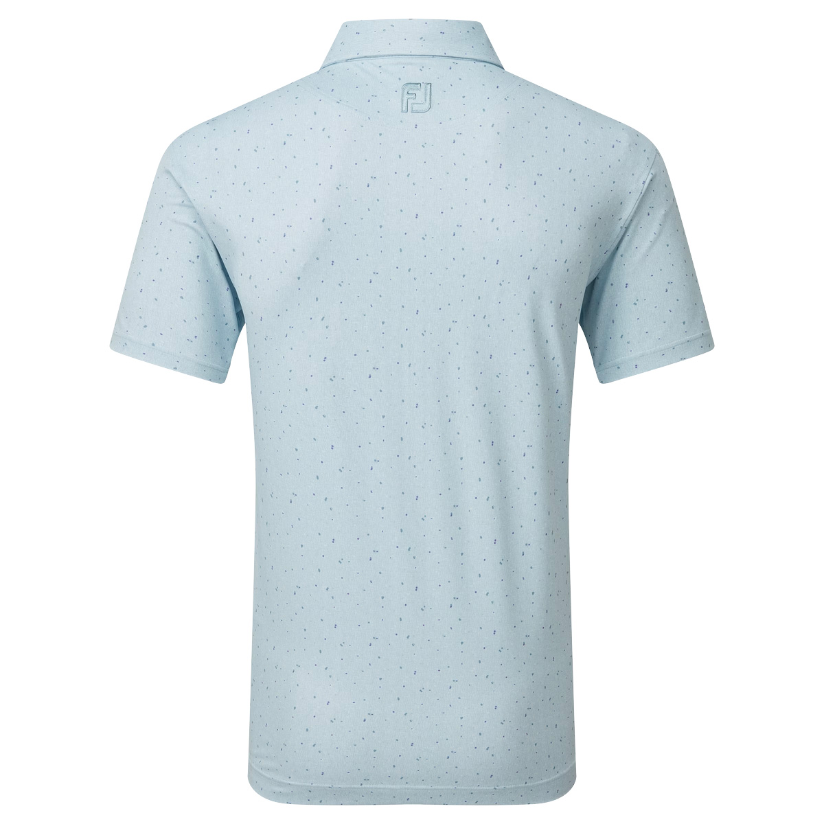 FootJoy EU Tweed Texture Mens Golf Polo Shirt  - Mist