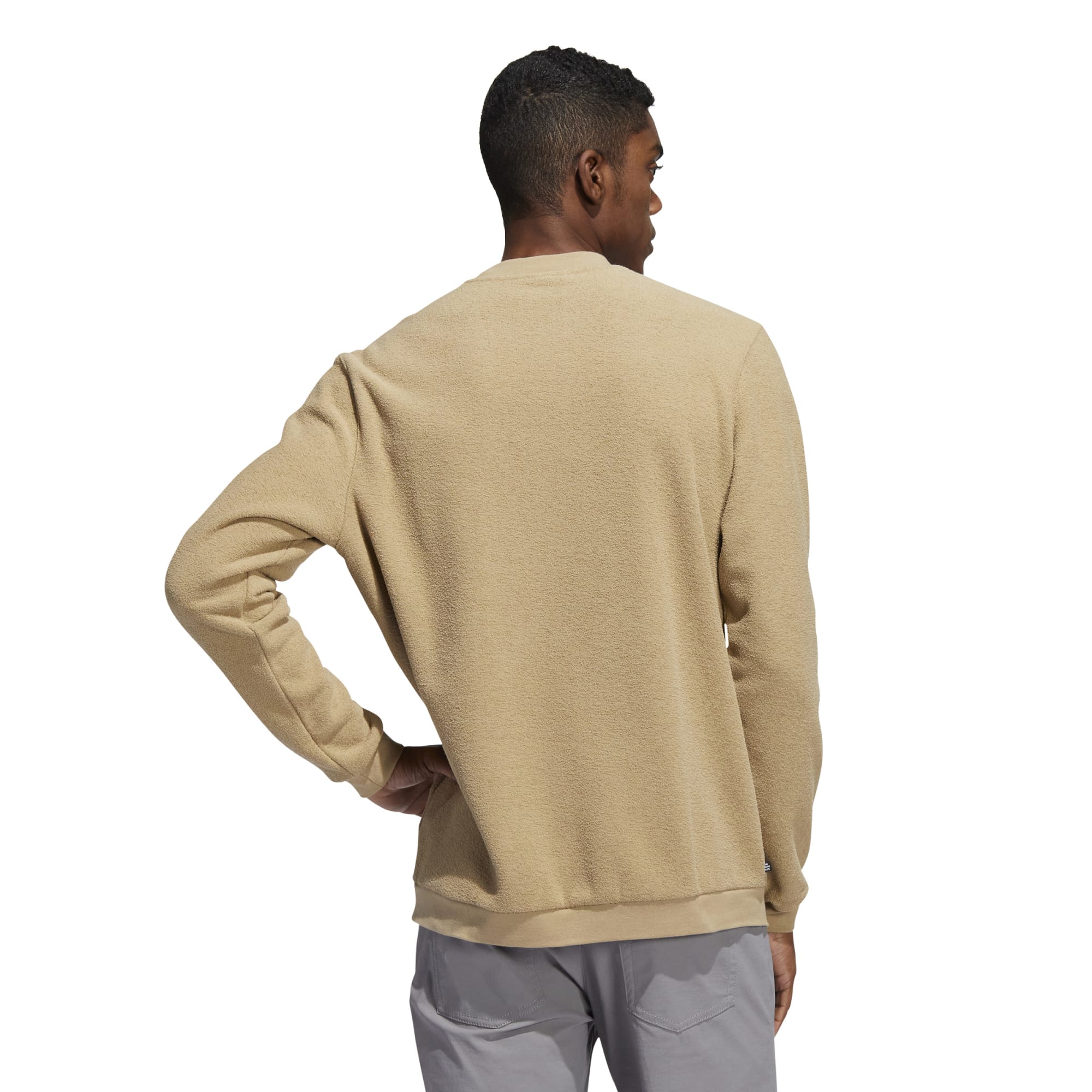 adidas Golf Core Crew Neck Sweater Pullover  - Hemp