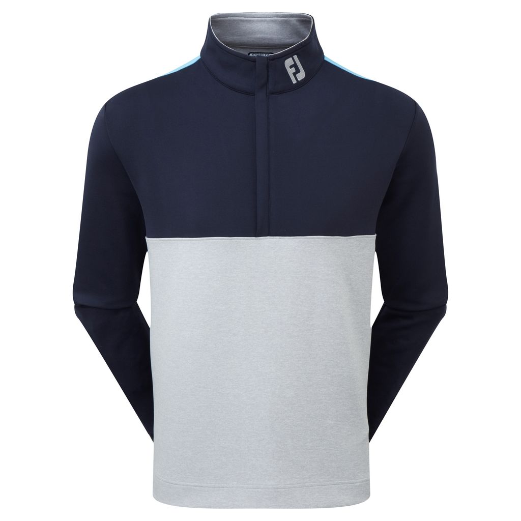 FootJoy Golf Colour Block Mens Chillout 1/4 Zip Sweater - Athletic Fit |  Scratch72