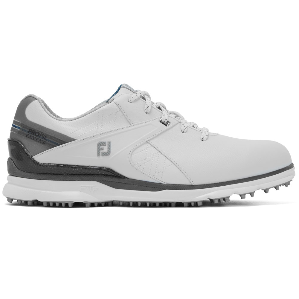 FootJoy PRO SL Carbon Mens Spikeless Golf Shoes  - White