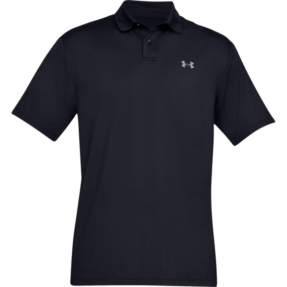 Under Armour Performance 2.0 Mens Golf Polo Shirt  - Black