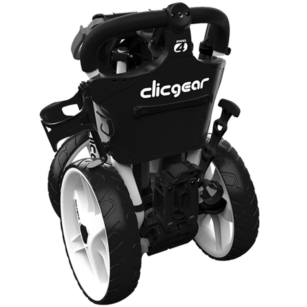 ClicGear 4.0 Golf Trolley Push Cart  - White