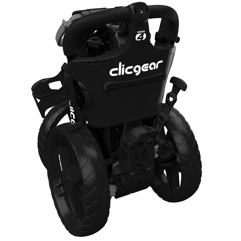 ClicGear 4.0 Golf Trolley Push Cart  - Black