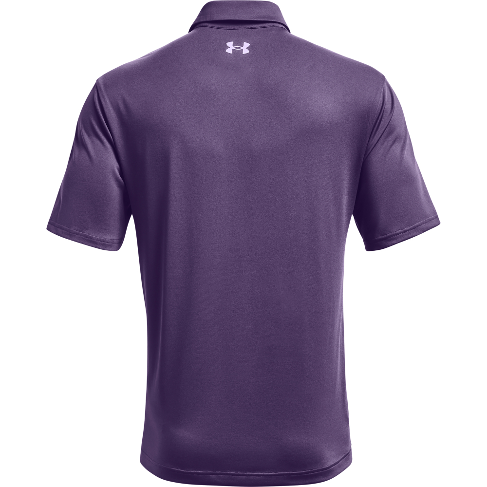 Under Armour Mens Playoff 2.0 Bodega Stripe Polo Shirt  - Twilight Purple/Purple Tint