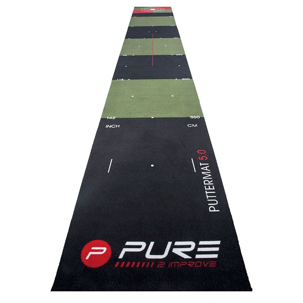 Pure2Improve Golf Putting Mat 5.0 / Training Aid 