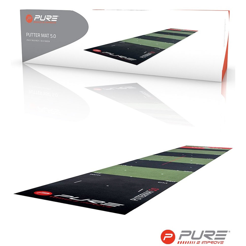 Pure2Improve Golf Putting Mat 5.0 / Training Aid 