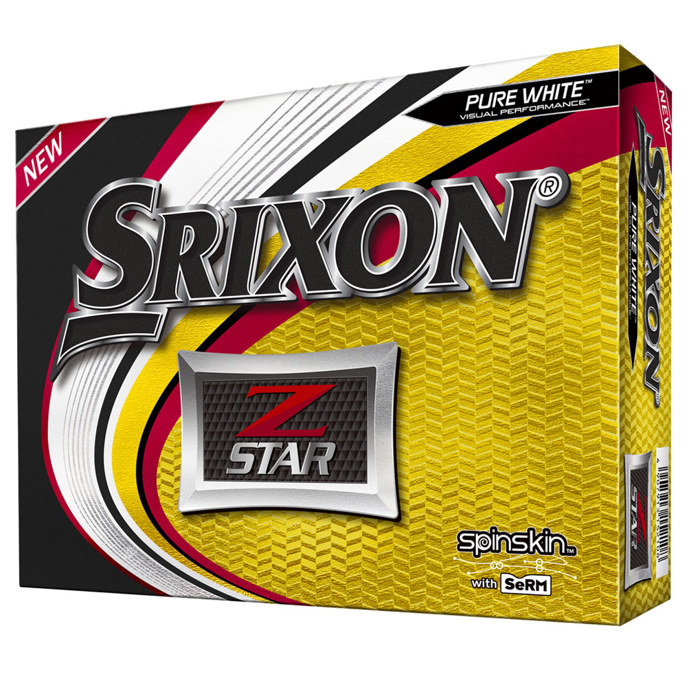 Srixon Z-Star Golf Balls  - Pure White