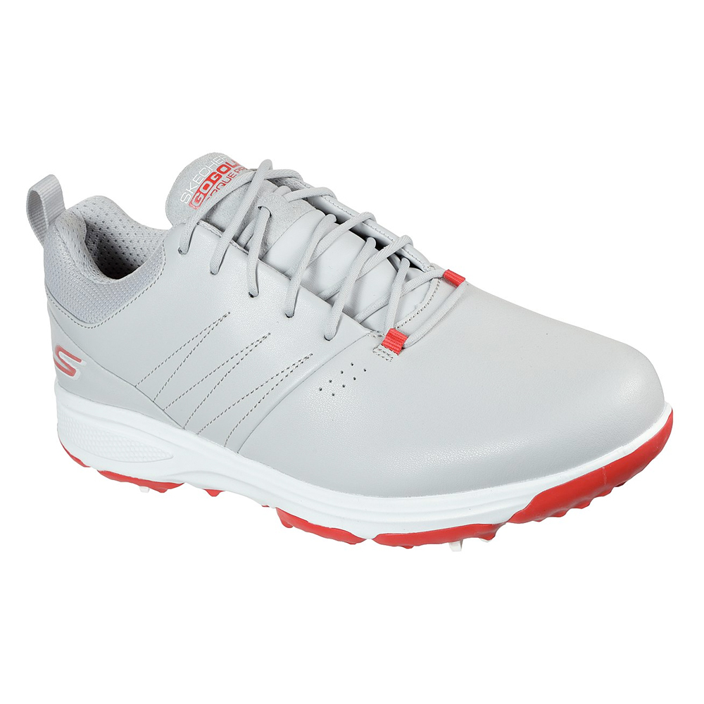 Skechers Mens GO GOLF Torque Pro Golf Shoes  - Grey/Red