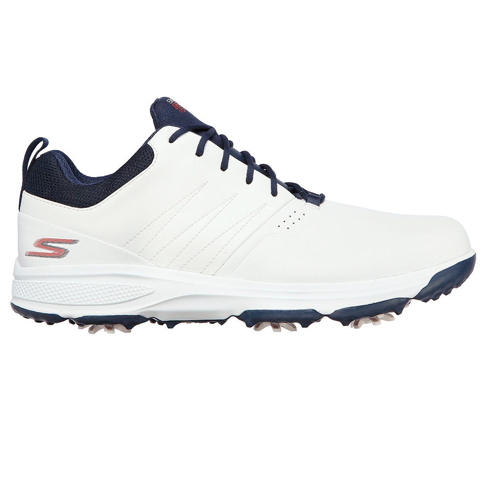 Skechers Mens GO GOLF Torque Pro Golf Shoes  - White/Navy