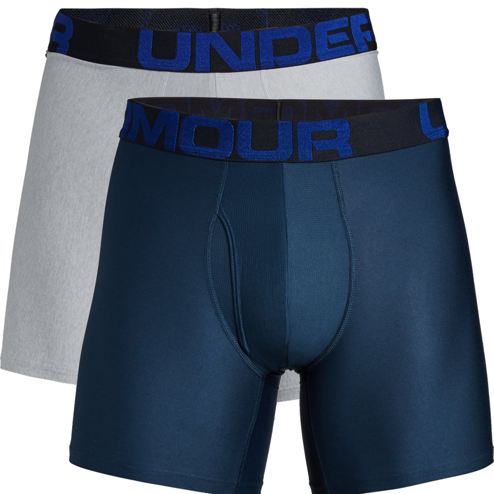 Under Armour Tech Mesh 9in 2 Pack Boxer Uomo 