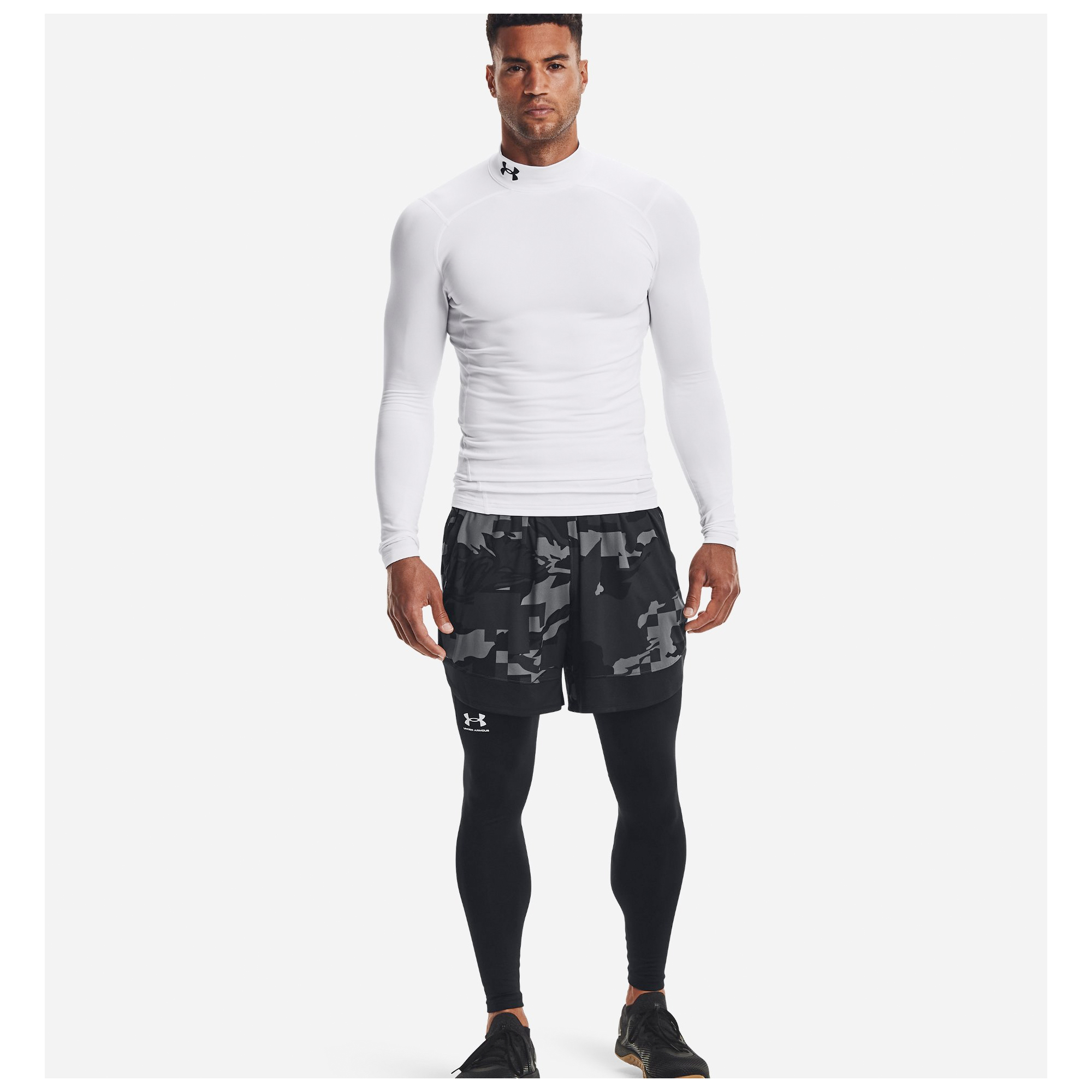Under Armour Men's UA Iso-Chill Compression Mock Printed
