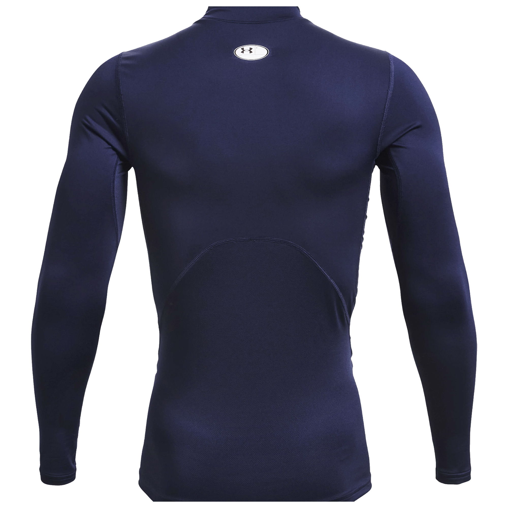 Under Armour Mens ColdGear Compression Mock Base Layer  - Midnight Navy