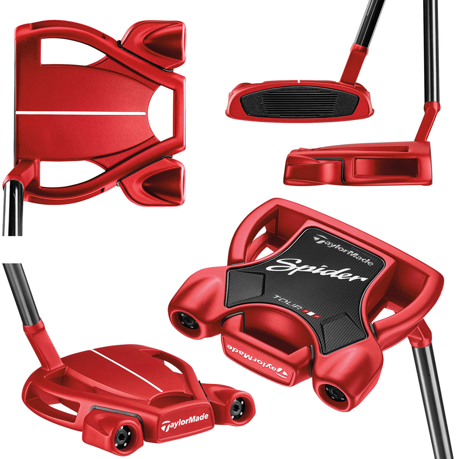 "NEW 2018" TAYLORMADE GOLF SPIDER SIGHTLINE PUTTER, LENGTH & NECKS