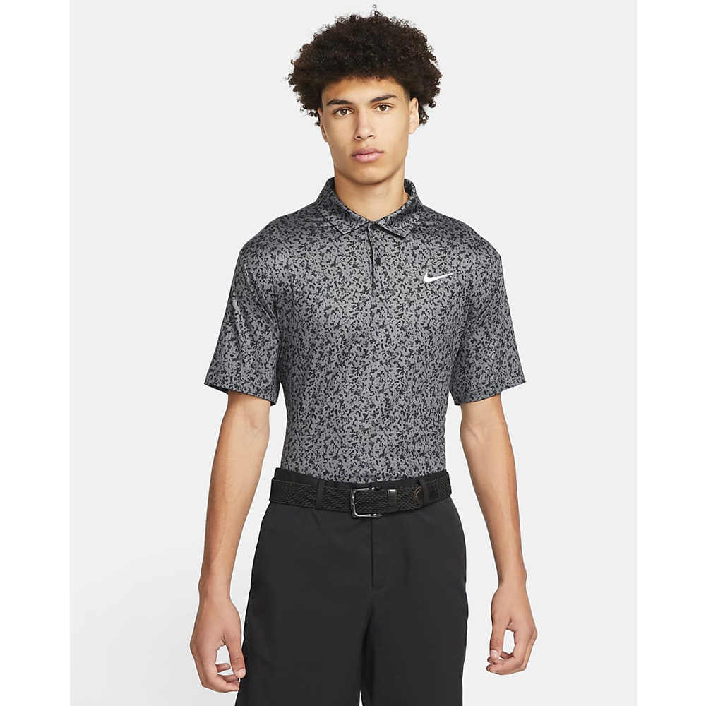 Nike Golf Dri-Fit Tour Micro Camo Polo Shirt 